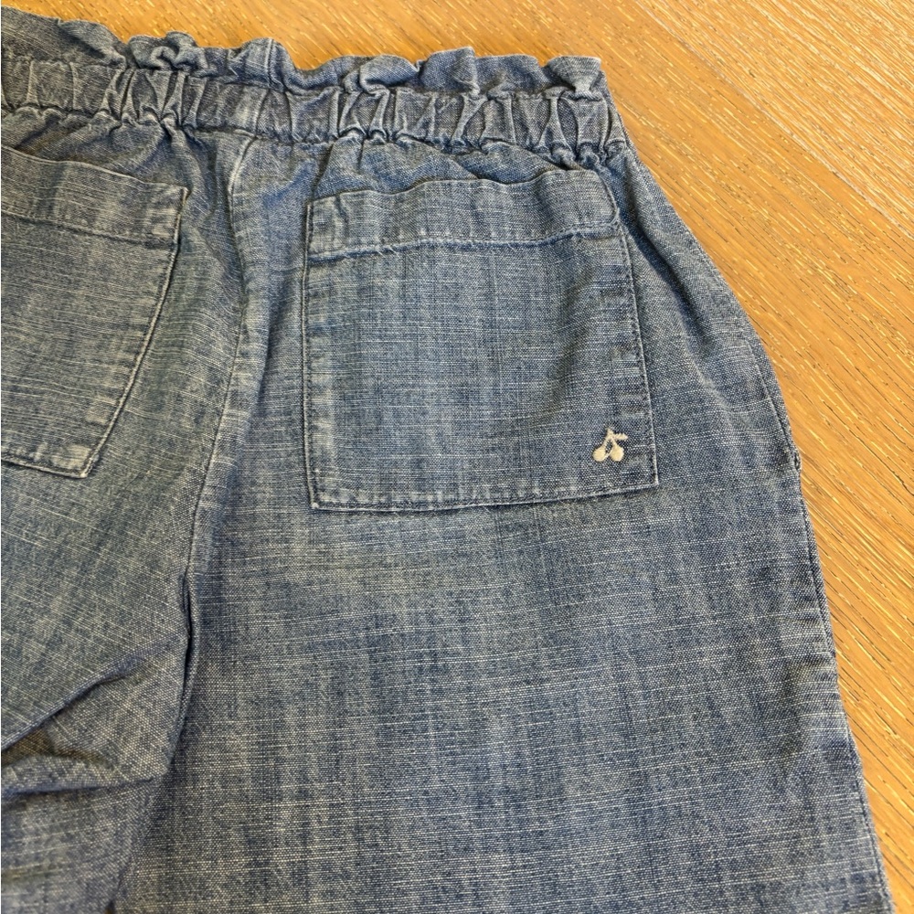 Bonpoint girls blue cotton pants 4 - Picture 6 of 6